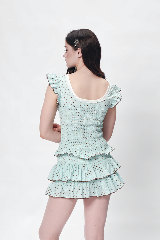 Choco-Mint Sundae Blouse