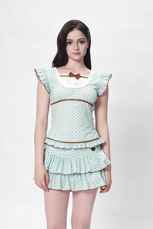 Choco-Mint Sundae Blouse